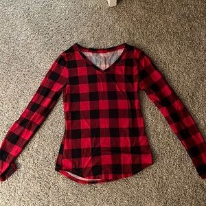 Flannel t-shirt